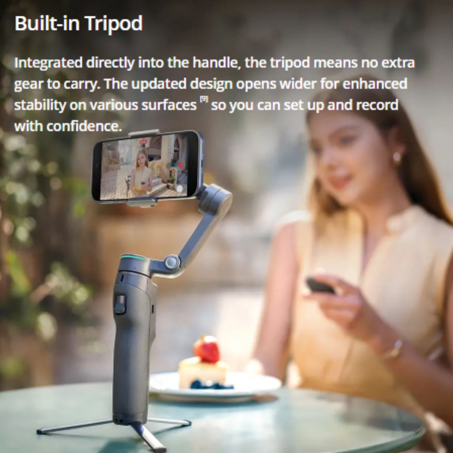 DJI Osmo Mobile 8P Advanced Tracking Combo