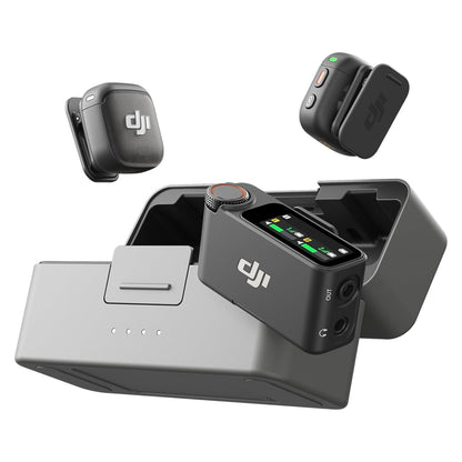 DJI Mic 3 (2 TX + 1 RX + Charging Case) Wireless Microphone System