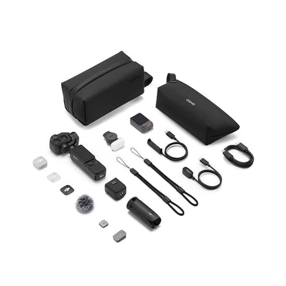 DJI Osmo Pocket 4P Vlog Combo, Dual-Lens 4K Gimbal Camera
