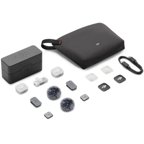 DJI Mic Mini 2 Mobile Combo Kit (2 TX + 1 Mobile RX + Charging Case)