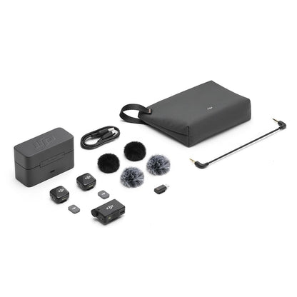 DJI Mic Mini Wireless Microphone System (2 TX + 1 RX + Charging Case)