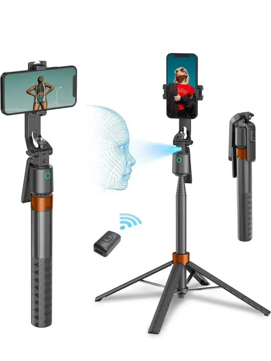 Q13 1.8Meter Long Al Auto Follow-Up Face Tracking Selfie Stick 360° Gimbal Tripod