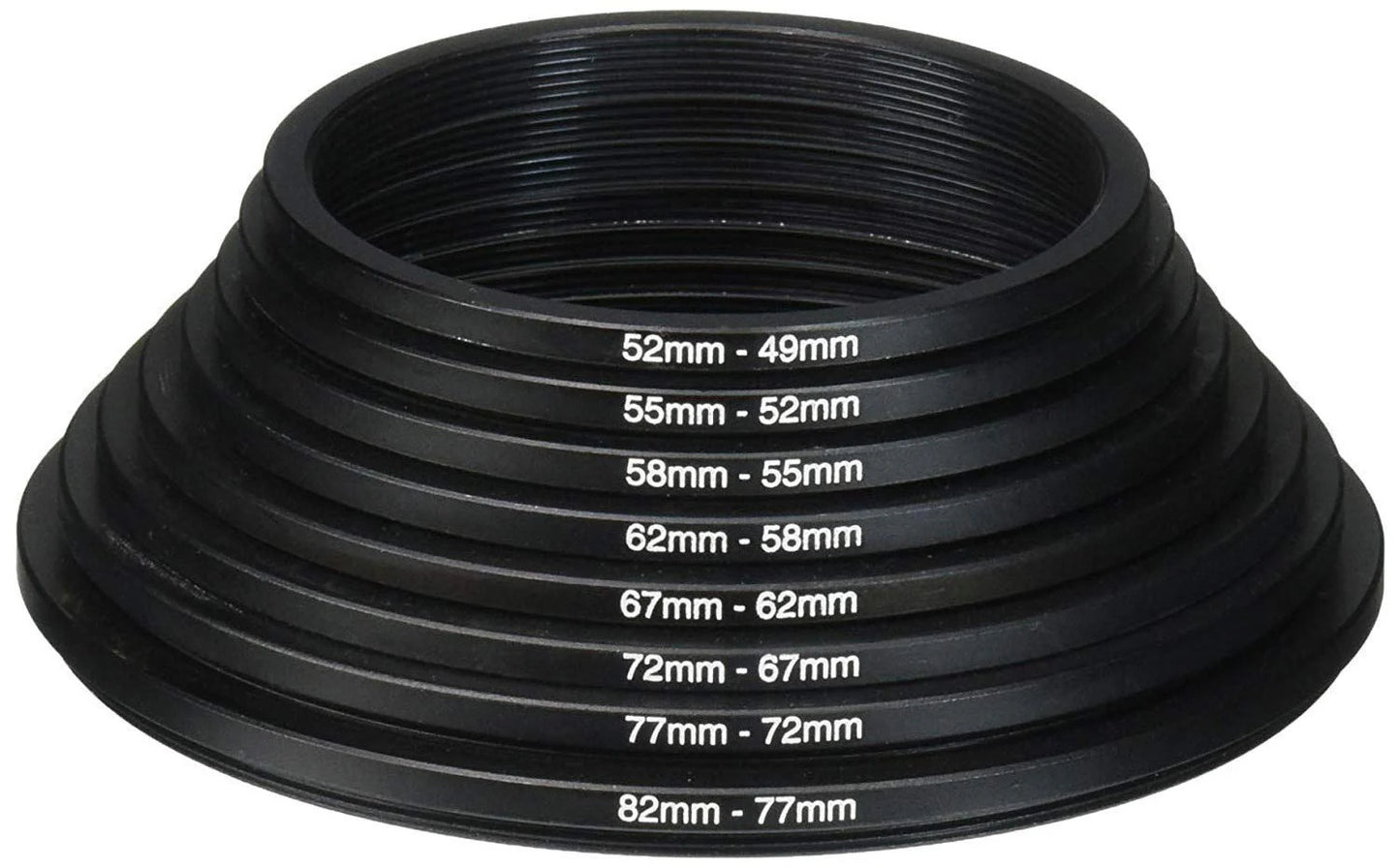 Universal Camera Lens Step-Up Ring Adapter