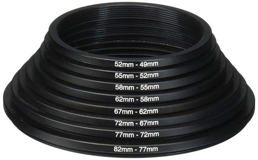 Universal Camera Lens Step-Up Ring Adapter